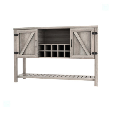 Jennilynn Wine Bottle Rack in Black
