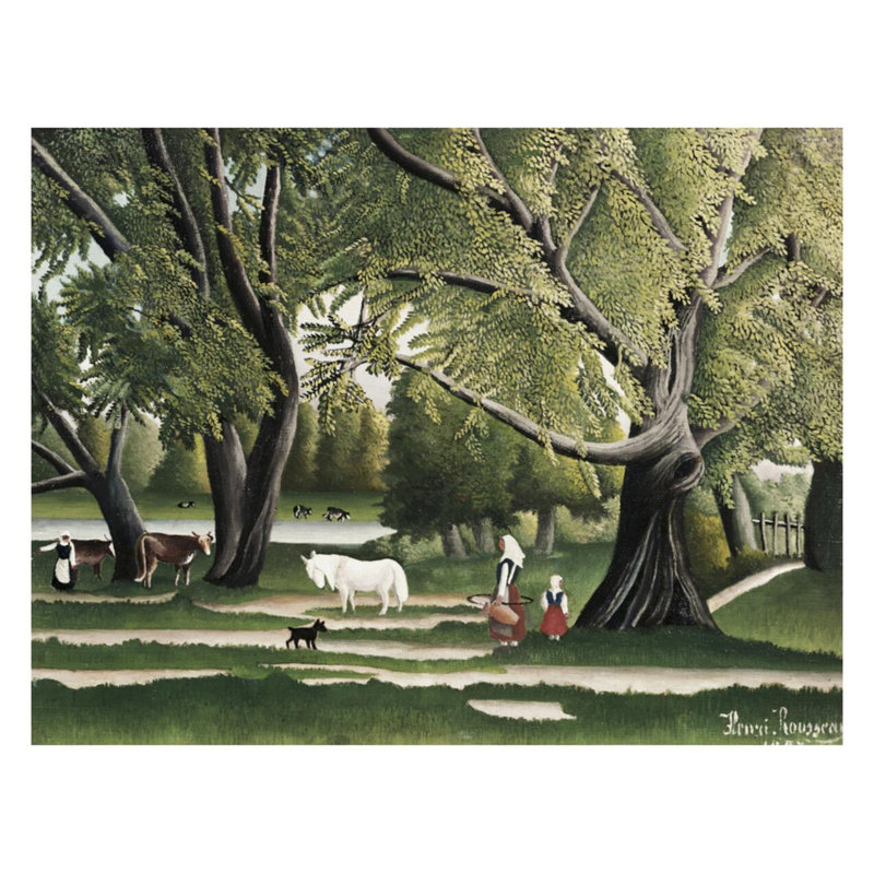 «Summer» par Henri Rousseau - Impression giclée, H 22 po x l 28 po