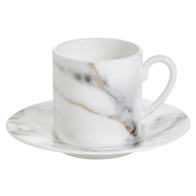 Tasse à espresso et soucoupe