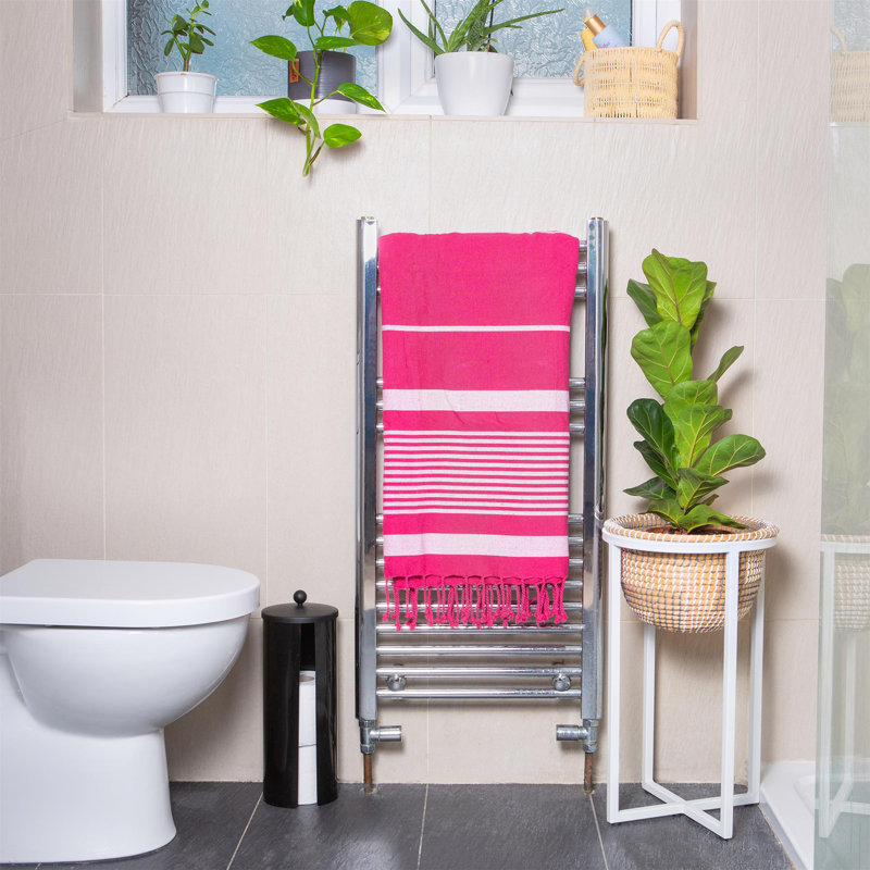 Nicola Spring - Deluxe Cotton Turkish Bath Towels, Pink
