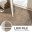 Tapis d'intérieur brun / brun clair antidérapant Luftim-2048061093-2048061089