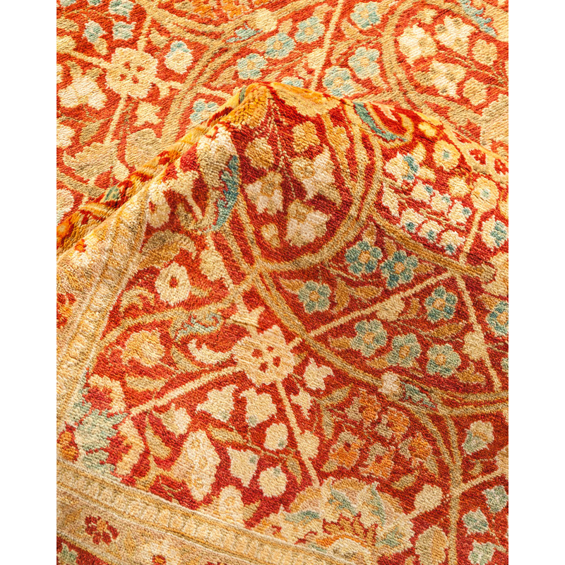 Classic One-of-a-Kind 9' 3" x 12' 2" Hand Knotted Area Rug