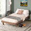 Base de lit plateforme simple flottante moderne
