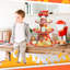 Support de petit gâteau, décoration de fête d'anniversaire pompier
