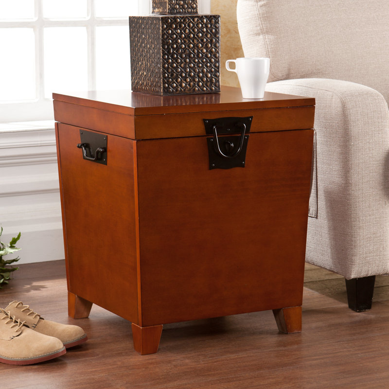 Sigismund End Table, Mission Oak