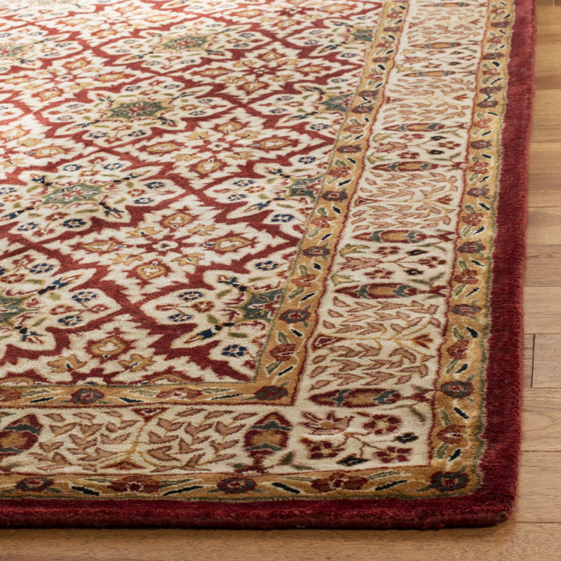 Evie New Zealand Wool Oriental Rug, Rectangle 5' x 8'