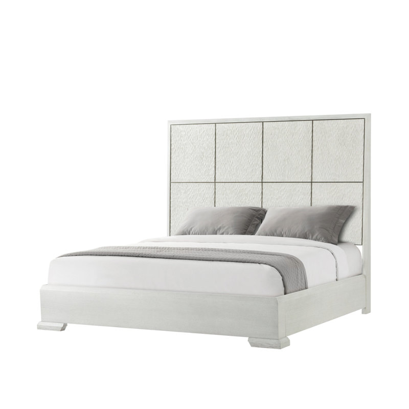 Essence Solid Wood Bed, Queen, Opal