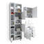 Virna Bathroom Storage Furniture Set-548680753