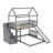 Twin Over Full Bunk Bed With Slide-366722759