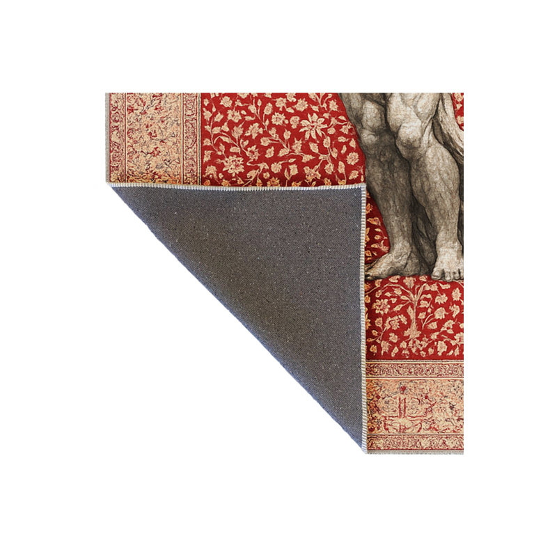 Tapis vert lavable Mosso, 6'7" x 9'10"