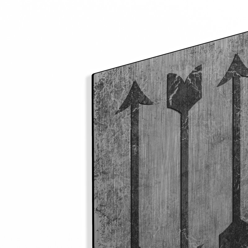«Union 2» par Lightbox Journal, art mural en métal Union Rustic