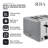 Tower Sera 4 Slice Toaster with 6 Browning and Defrost/Reheat/Cancel Functions, 1800W-94103939