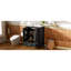Meuble-lavabo de 24 pouces comprenant un lavabo en céramique, un tiroir divisé, deux tablettes de rangement et un pied en bois massif pour une durabilité accrue grâce à ses portes spacieuses à fermeture douce et sa surface facile à nettoyer-487660763