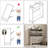 Shoe Cabinet Storage For Entryway, Narrow Shoe Cabinet With 2 Flip Drawers-369613202