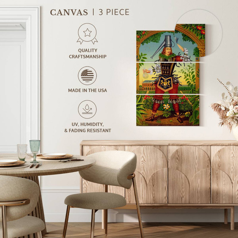 Senne The Chelsea Physic Gardener, 57" H x 36" W