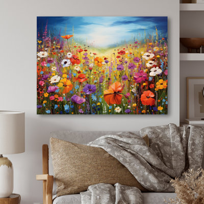 " Colourful Wildflowers Meadow Blooms II "