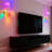 5200mAH Battery Wall Sconce Set Of 2,gold Wireless Wall Sconce With Dimmable Detachable Bulbs And Remote, 10 Colors Rechargeable Sconces Decor For Bedroom Living Room Hallway