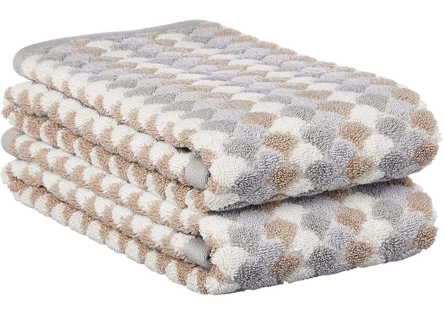Unique Bargains Reusable Cotton Waffle Weave Drying Absorbent Kitchen Towels  14 X 14 6 Packs Multi : Target