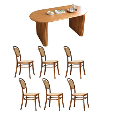 Durable Solid Ash Wood Table & Chair Set.