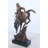 Remington replica Mountain Man bronze statue -  Size: 10"L x 4"W x 15"H. 