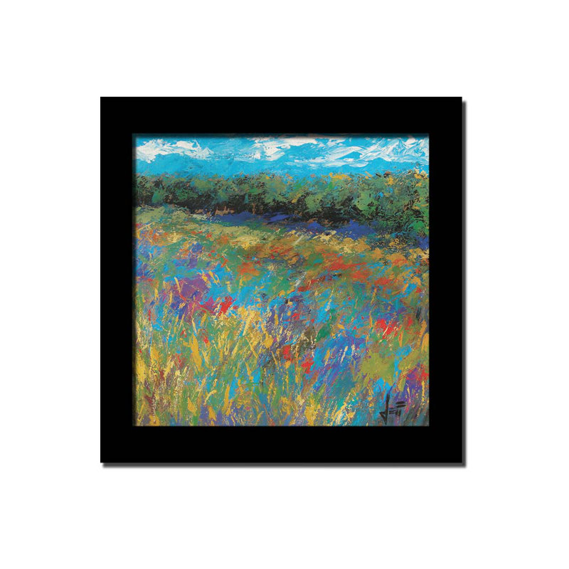 «One Fine Day» par Jeff Boutin sur, Pas de tapis, Toile encadrée noire simple, H 22 po x l 22 po x P 1 po