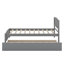Lit plate-forme avec lit gigogne-1127631889