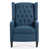 Tissu bleu en double est en rupture de stock