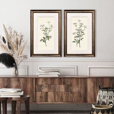 Botanical Whites Framed Art