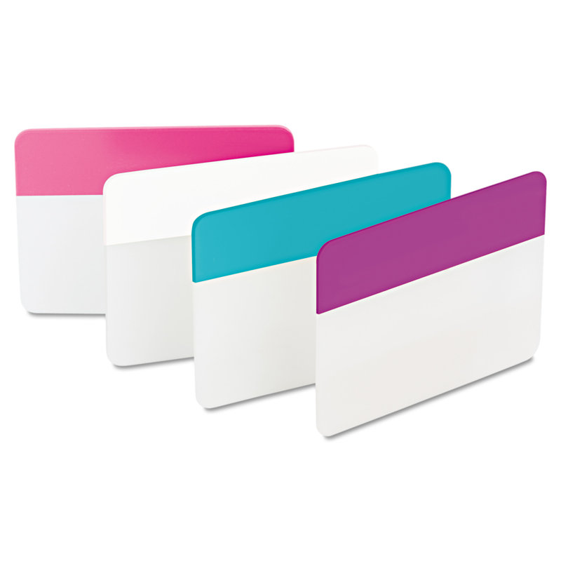 Paper Hanging Files File Tab Labels, Assorted Pastel
