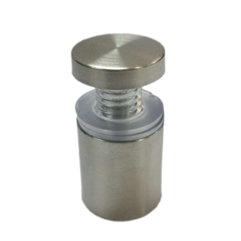 Fixturedisplays® 0.75" Cap 1" Barrel Standoff Picure Frame Mounting Hardware Standoof Nut Screw 16753-C 19X30-4PK