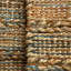 Tapis brun / bleu en jute fabriqué à la main Mondragon-92416696