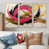 Toile naturelle avec cadre flottant