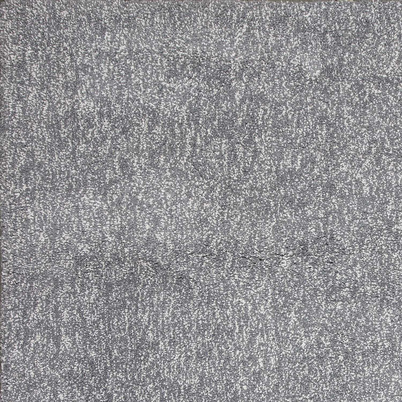 Tapis d'intérieur gris à poils longs 2 pi x 4 pi Heather