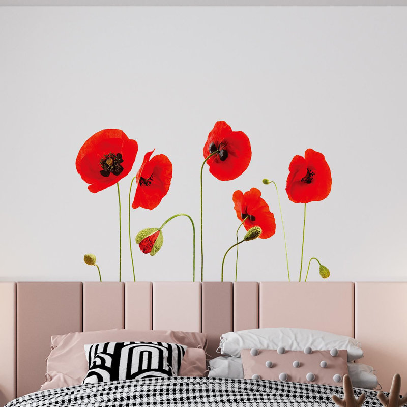 Plants & Flowers Non-Wall Damaging Wall Decal