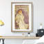 Lady of the Camellias by Alphonse Mucha - Framed Print-62758726-62758727