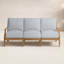 Haley Teak Patio Sofa with Cushions-93646316-70063489-38579408