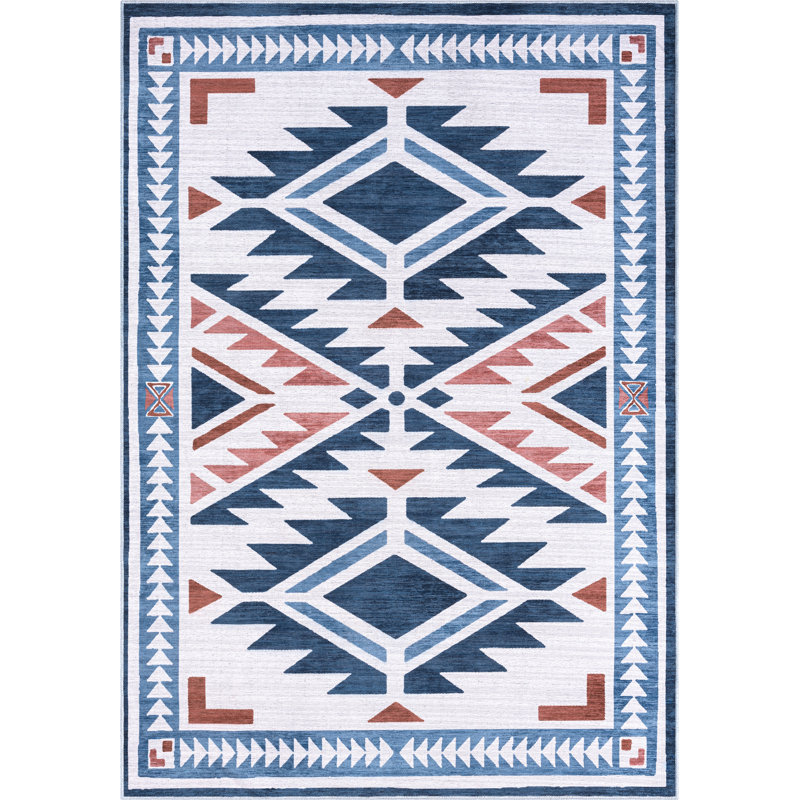 Oriental Indoor Rug, Rectangle 4' x 6'