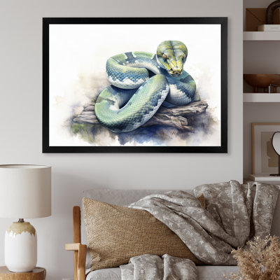 «Wild Snake I» sur toile