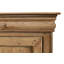 Buffet en bois de noyer à 3 tiroirs de 70 po de large Cafe Au Lait