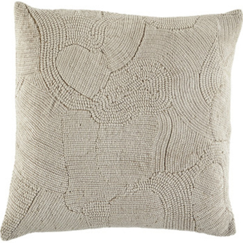 Square Pillow Cover & Insert, Sand