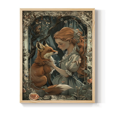 WOMEN Series CDX, reproduction encadrée - bois massif