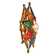 8" Pre-Lit Red and Green Crystal 8-Point Star Christmas Tree Topper - Clear Lights