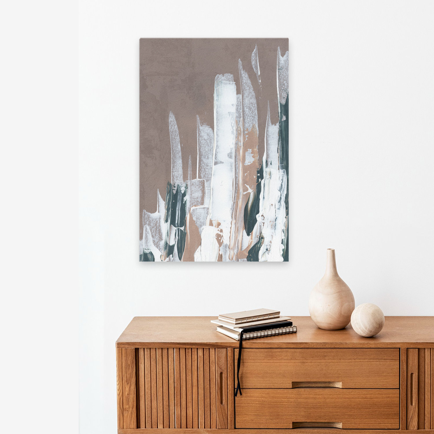 Mixed Media Texture Muted Apartment Decor preview