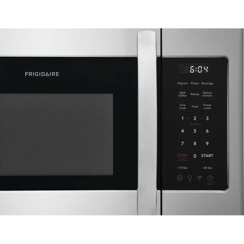Frigidaire 29.88" 1.8 cu ft. 1500 - Watt Covertible Over-The-Range Microwave, Stainless Steel