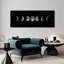 Art mural sur verre trempé Waxing & Waning
