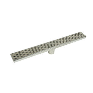 Drain de douche à grille linéaire 2"