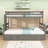 Twin XL over Queen Wooden Bunk with Built-in Twin Trundle-1732290251