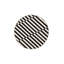 Tapis décoratif moderne crème noir à motif de croix-563132113