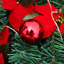 180cm Lighted Faux Berry Garland with Lights