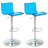  Crawley Acrylic Bar Stools With Mid Back, Set Of 2, Adjustable Swivel Airlift Barstools, Counter Height Bar Chairs For Kitchen Dining Pub Cafe (Clear)-414498652